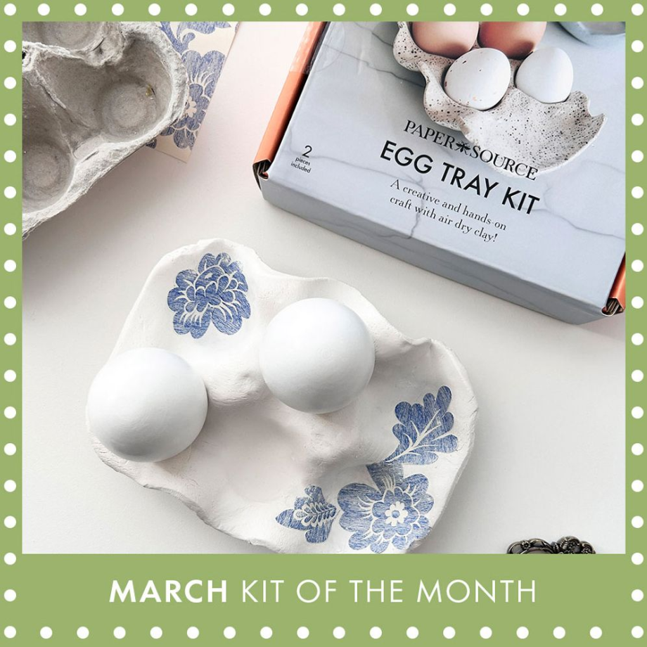 Speckled Foam Egg Tray DIY Kit