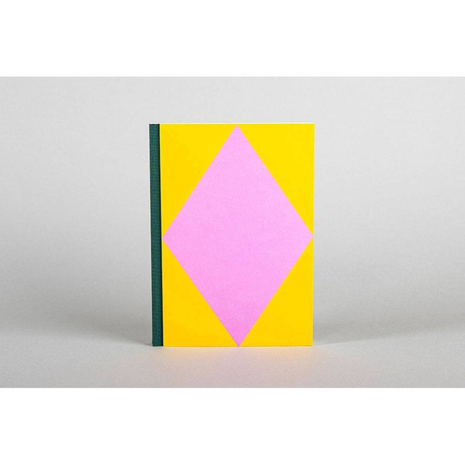 PINK AND YELLOW DIAMOND JOURNAL