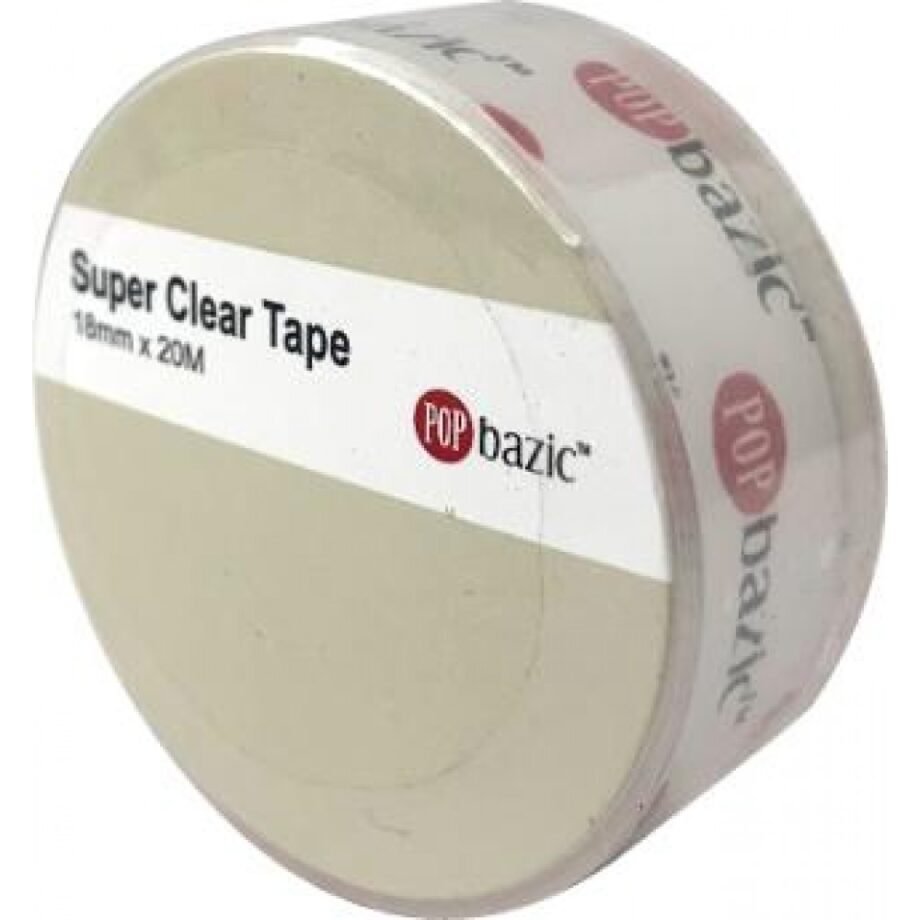 POP BAZIC SUPER CLEAR TAPE