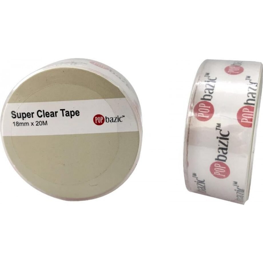 POP BAZIC SUPER CLEAR TAPE